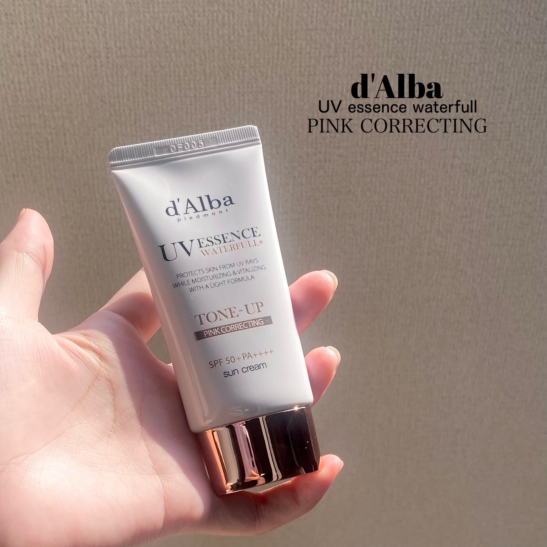 ウォータフルトーンアップサンクリーム/ダルバ/日焼け止めクリームを使ったクチコミ（2枚目）