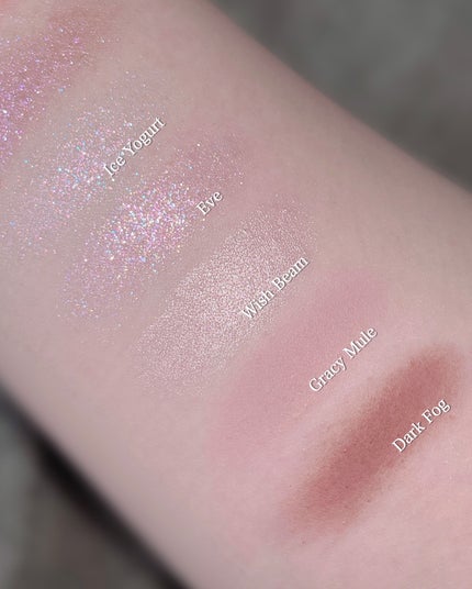 ライト オン アイズ シャドウ パレット/Lummir/アイシャドウパレットを使ったクチコミ(5枚目)