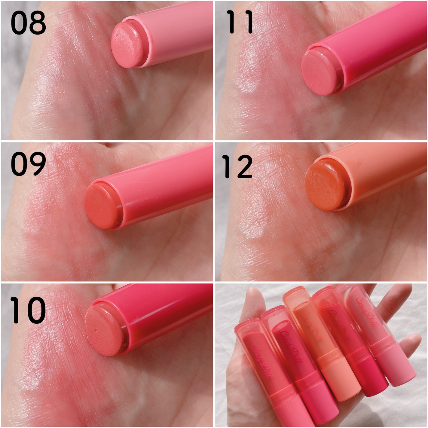 モイスチャーリップスティック/CandyDoll/口紅を使ったクチコミ(4枚目)