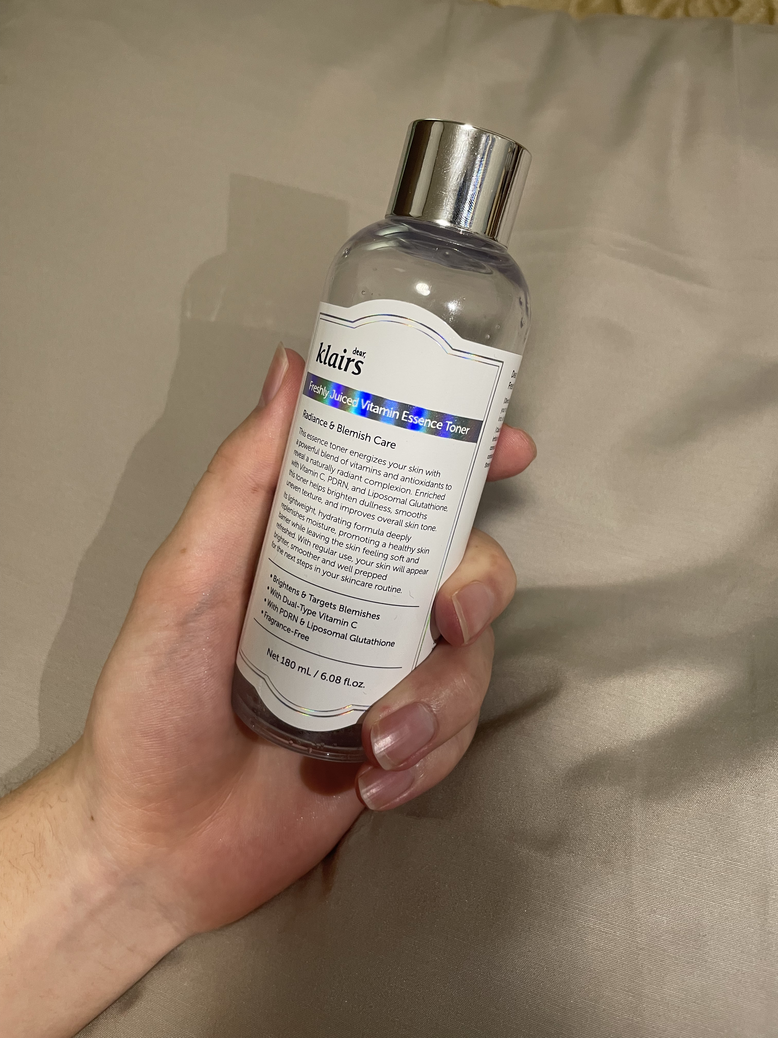 フレッシュリージュースドビタミンドロップ(35ml)/Klairs/美容液を使ったクチコミ（3枚目）