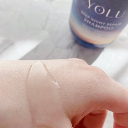 ディープナイトリペアシャンプー/トリートメント/YOLU/シャンプー・コンディショナーを使ったクチコミ(2枚目)