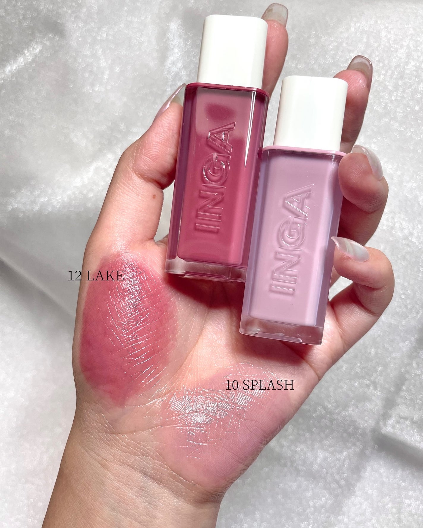 ウォーターグローリップティント/INGA/リップティントを使ったクチコミ(3枚目)