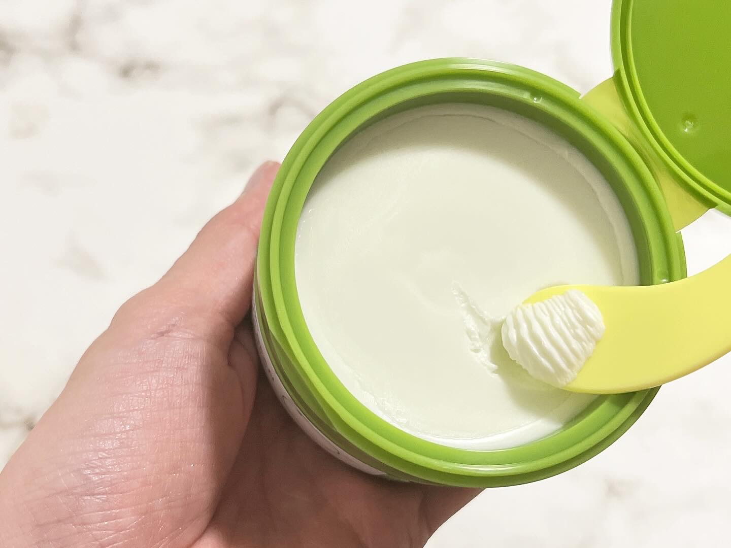 緑豆毛穴クレンジングミルクバーム/beplain/クレンジングバームを使ったクチコミ（3枚目）