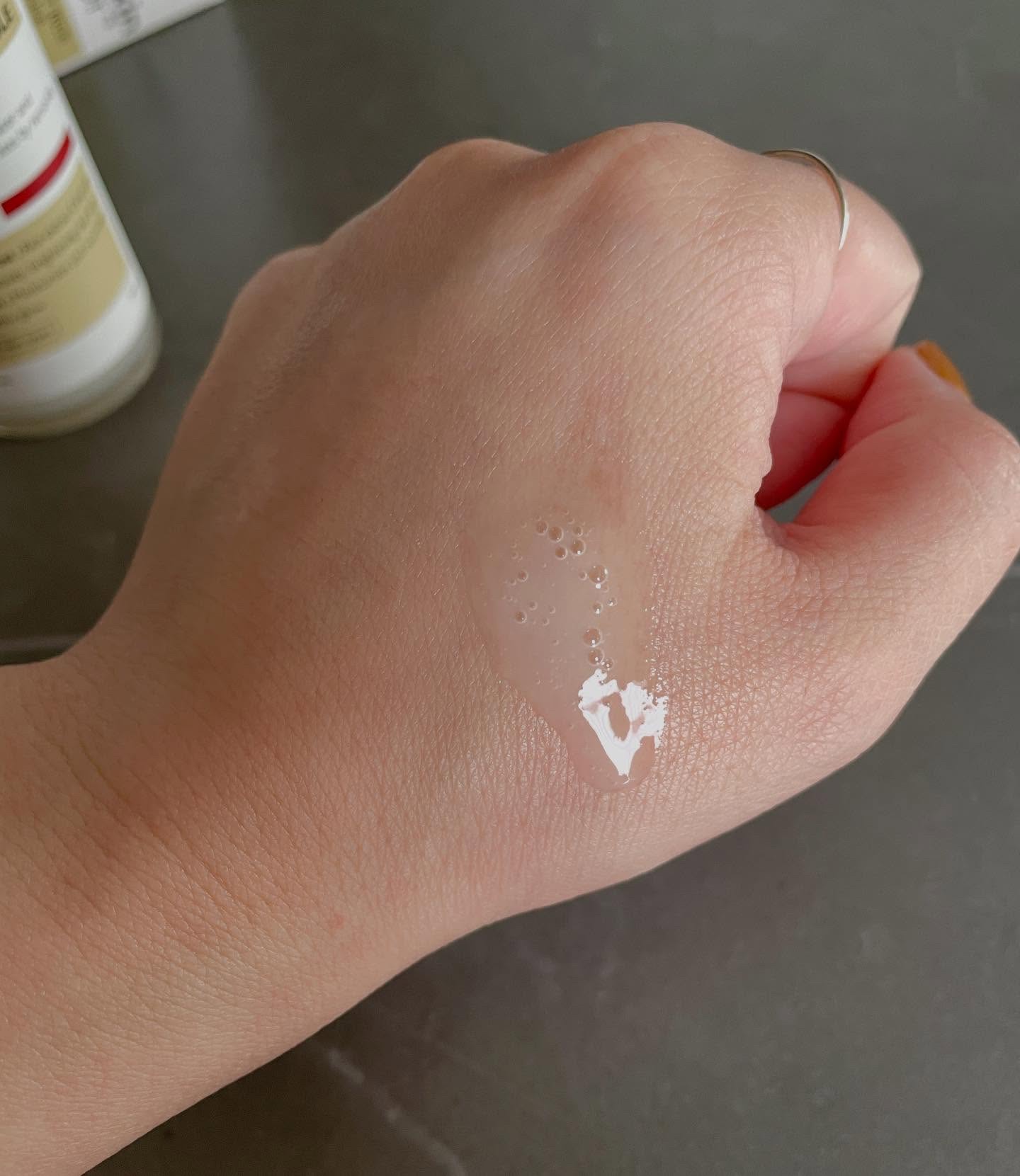 白米ピールショットゴマージュアンプル/Dr.Melaxin/美容液を使ったクチコミ（3枚目）