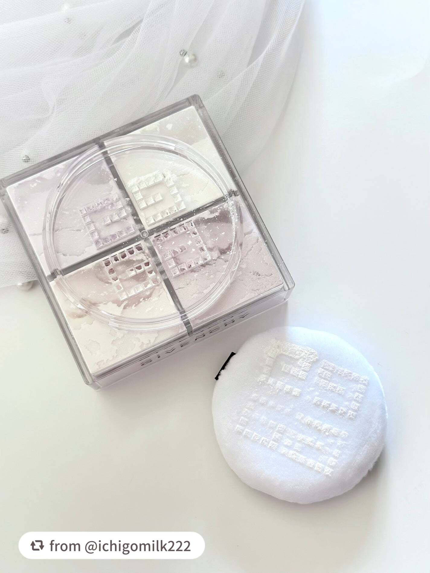 プリズム・リーブル/GIVENCHY/ルースパウダーを使ったクチコミ(7枚目)