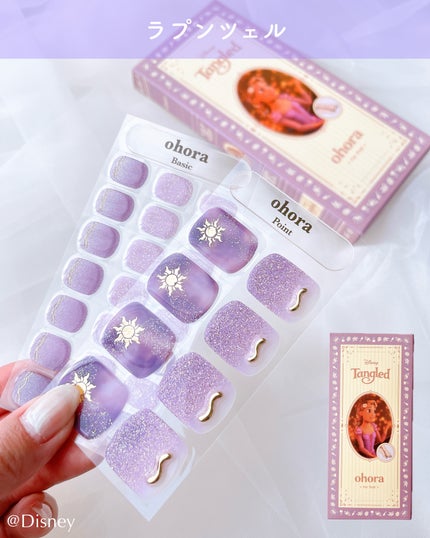 ハンド&ペディキュアセット Disney collection/ohora/ネイルシールを使ったクチコミ(5枚目)
