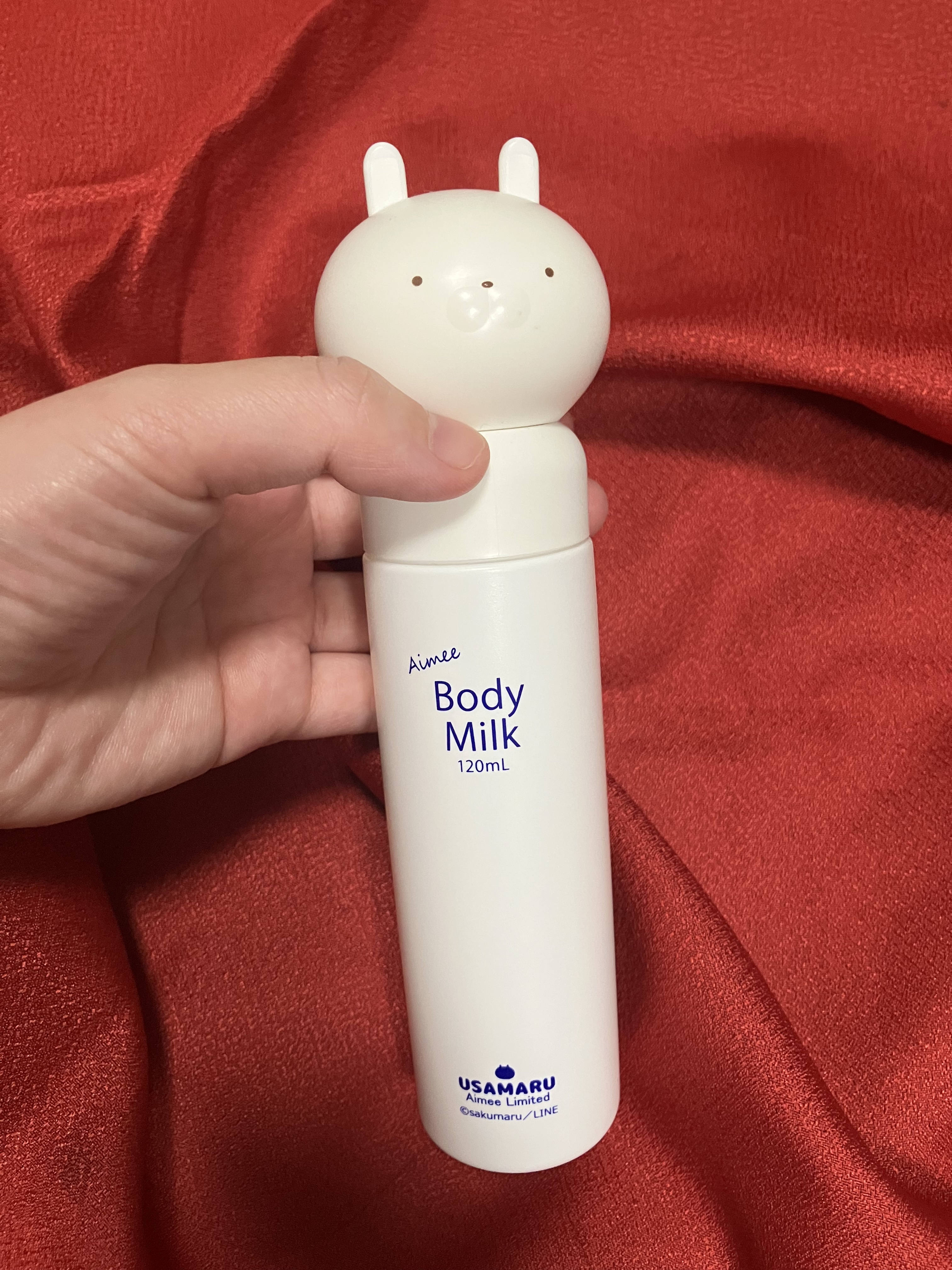 試してみた】うさまる Aimee ボディミルク USAMARU Aimee Cosmeticsの