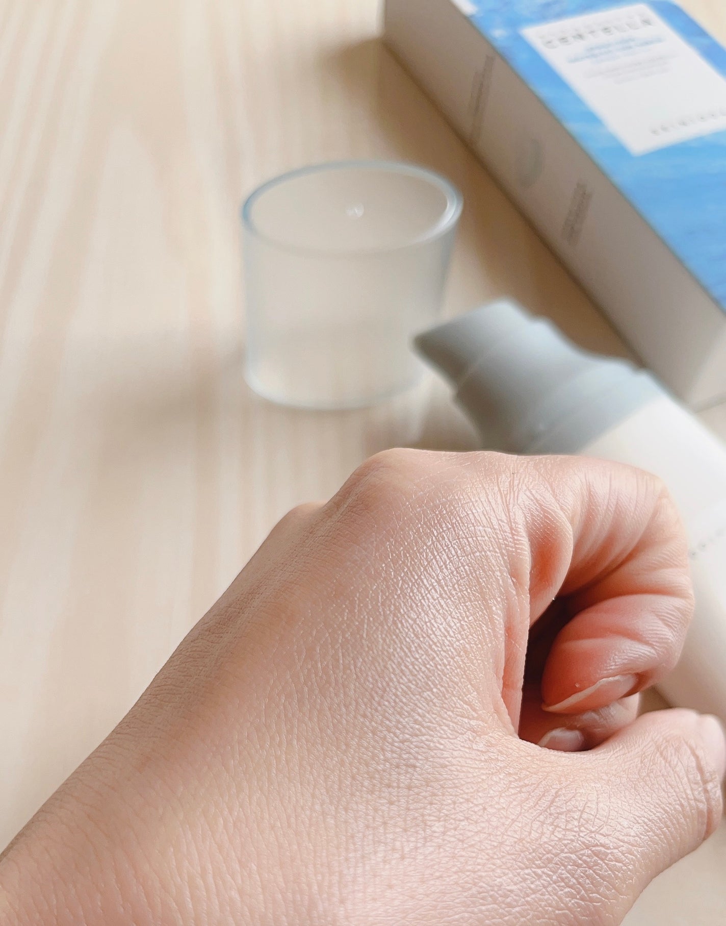 ヒアルーシカ ウォーターフィット サンセラム/SKIN1004/日焼け止めローションを使ったクチコミ(4枚目)