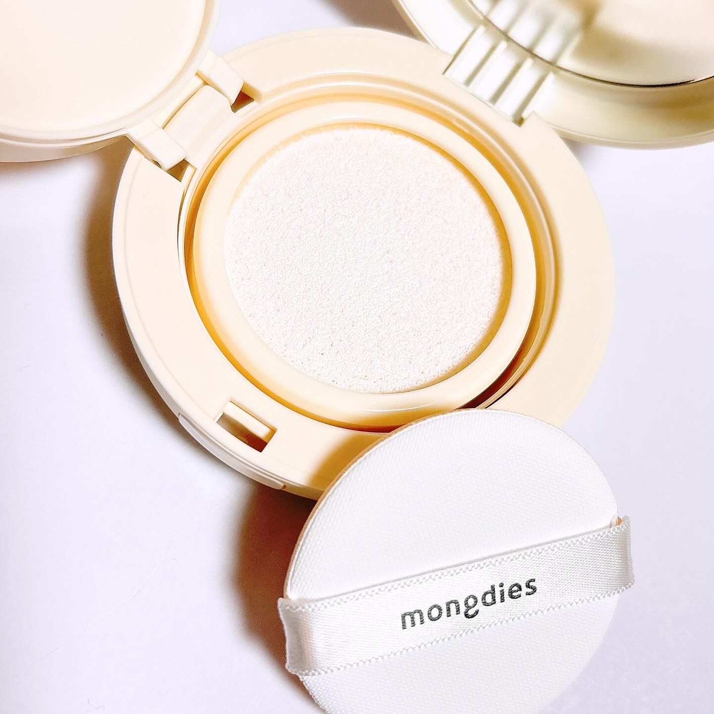 日焼け止めクッション SPF 43 PA+++/モンディエス/日焼け止めローションを使ったクチコミ（3枚目）