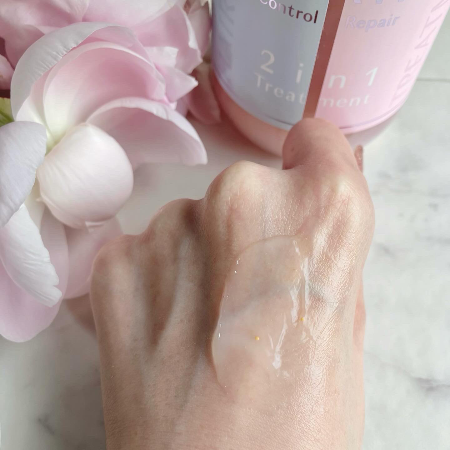 アンドペア コントロール リペア 2in1 シャンプー＆ヘアトリートメント/&PAIR/市販シャンプーを使ったクチコミ（3枚目）