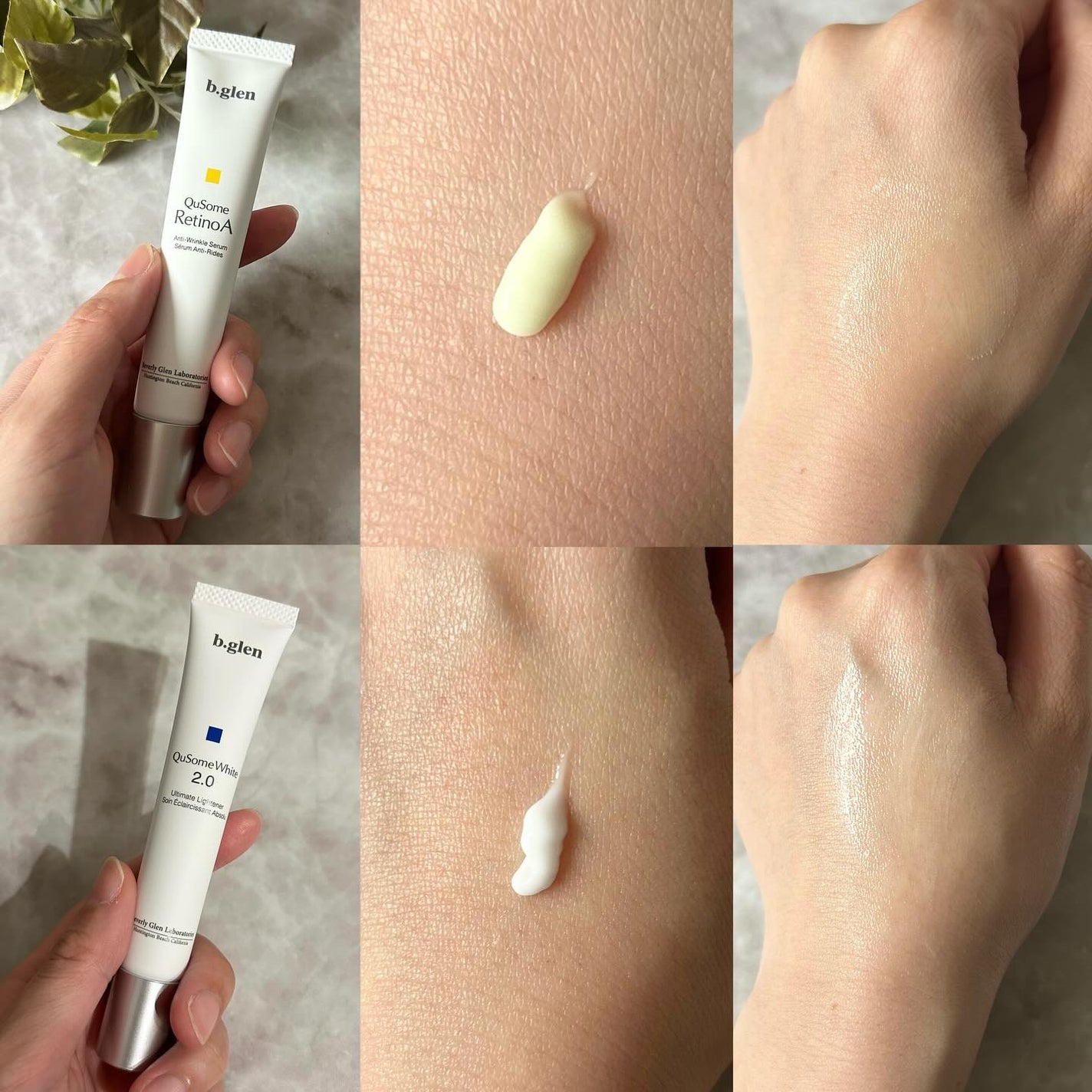 QuSomeレチノA/b.glen/美容液を使ったクチコミ(2枚目)
