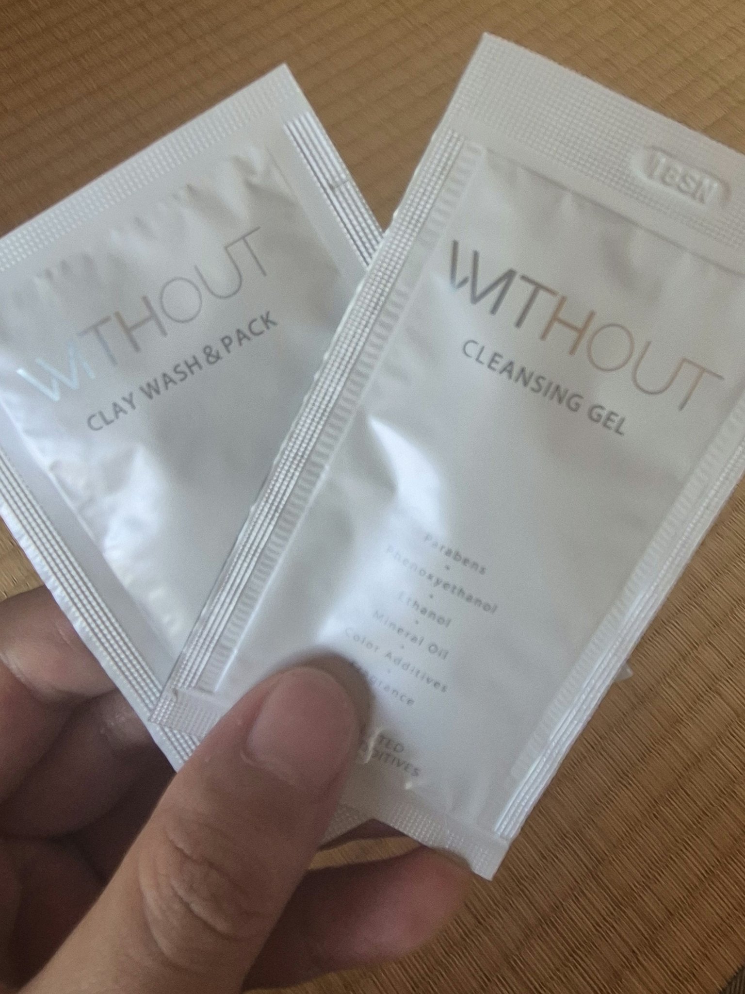ウィズアウト クレンジング ジェル/WITHOUT/クレンジングジェルを使ったクチコミ（1枚目）