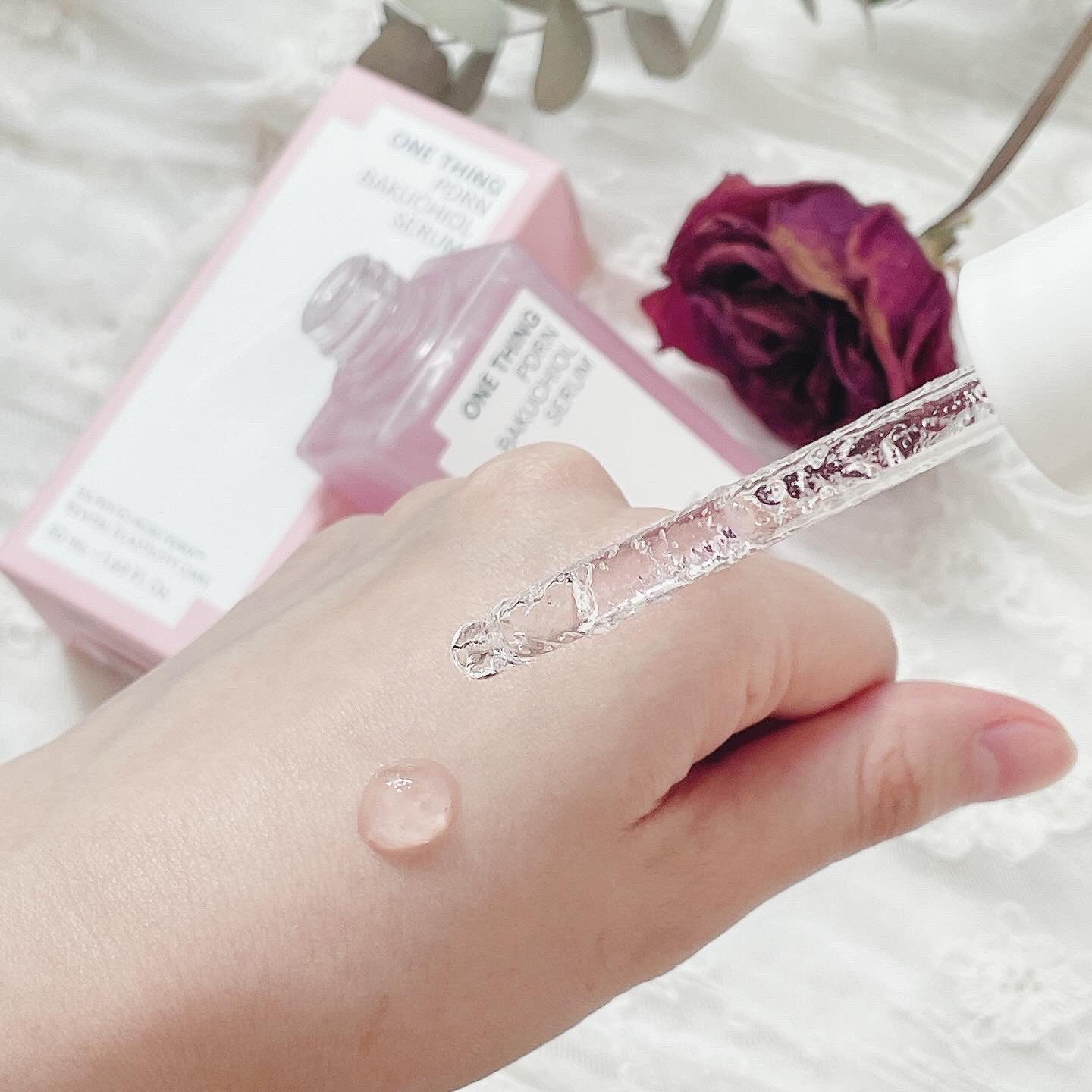 PDRNバクチオールセラム/ONE THING/美容液を使ったクチコミ（2枚目）