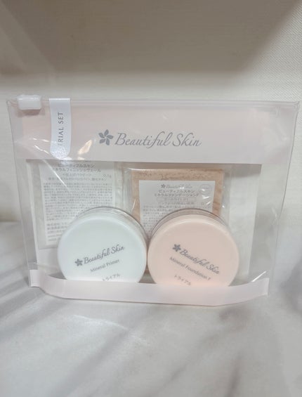 ミネラルファンデーション トライアルセット/ビューティフルスキン/トライアルキットを使ったクチコミ(2枚目)