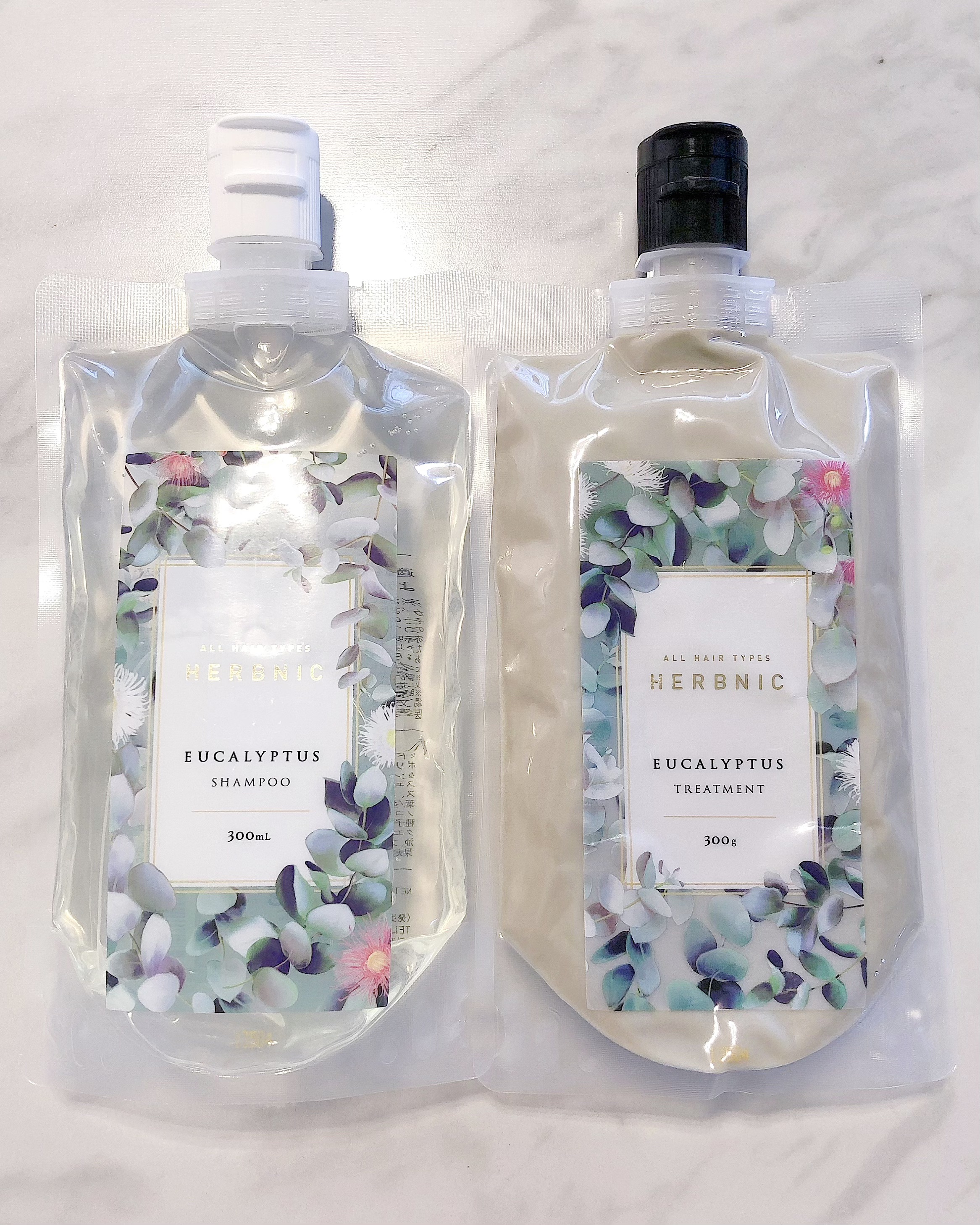 HERBNIC シャンプー・トリートメント（ユーカリ）/HERBNIC/ノンシリコンシャンプーを使ったクチコミ（1枚目）