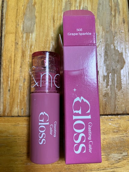 グラスティングカラーグロス/rom&nd/リップグロスを使ったクチコミ(2枚目)