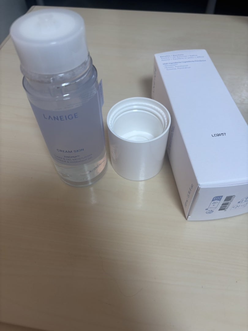 ジェルクリームスキン ローション/LANEIGE/化粧水を使ったクチコミ(1枚目)