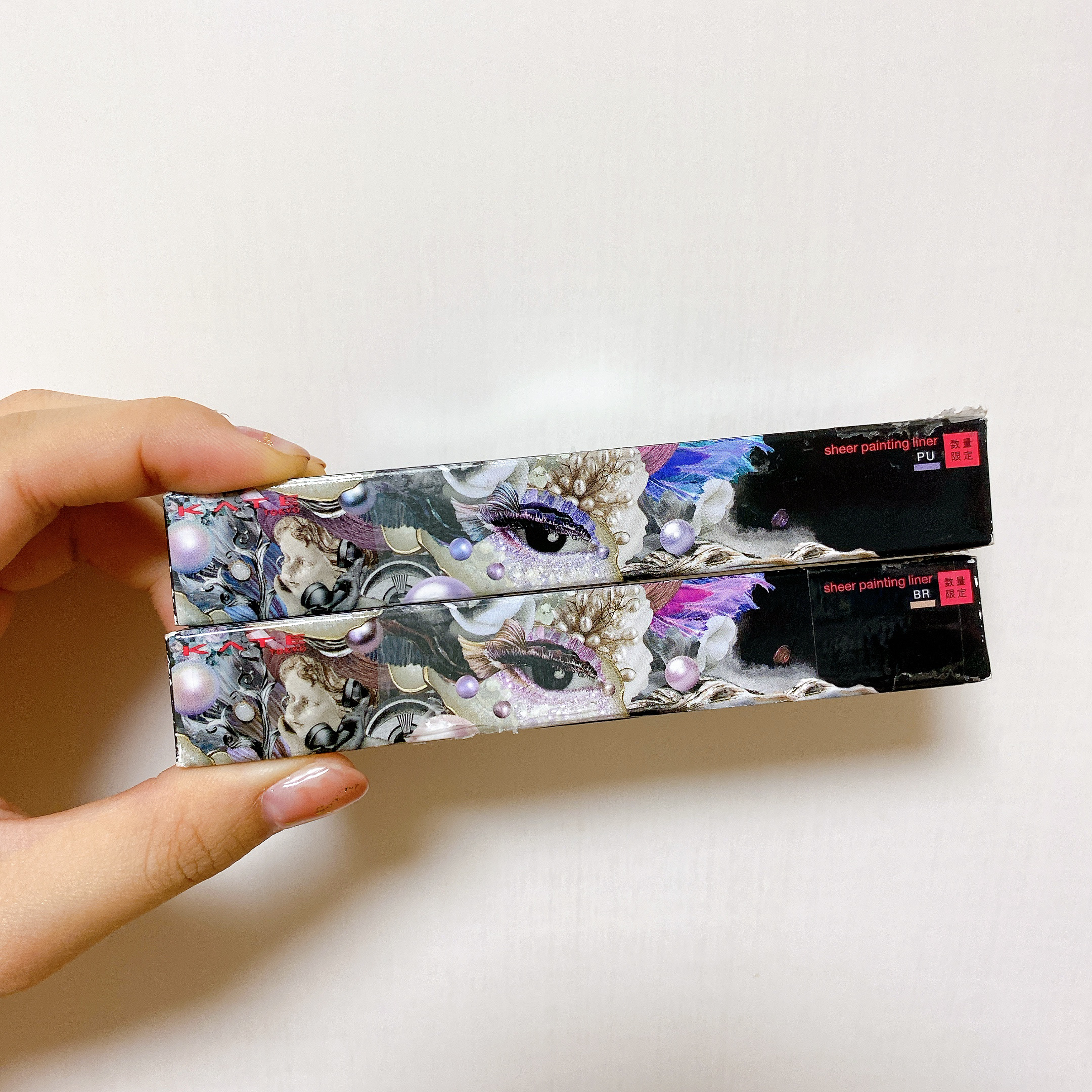 シアーペインティングライナー BR 透け感ブラウン/KATE/リキッドアイライナーを使ったクチコミ（3枚目）