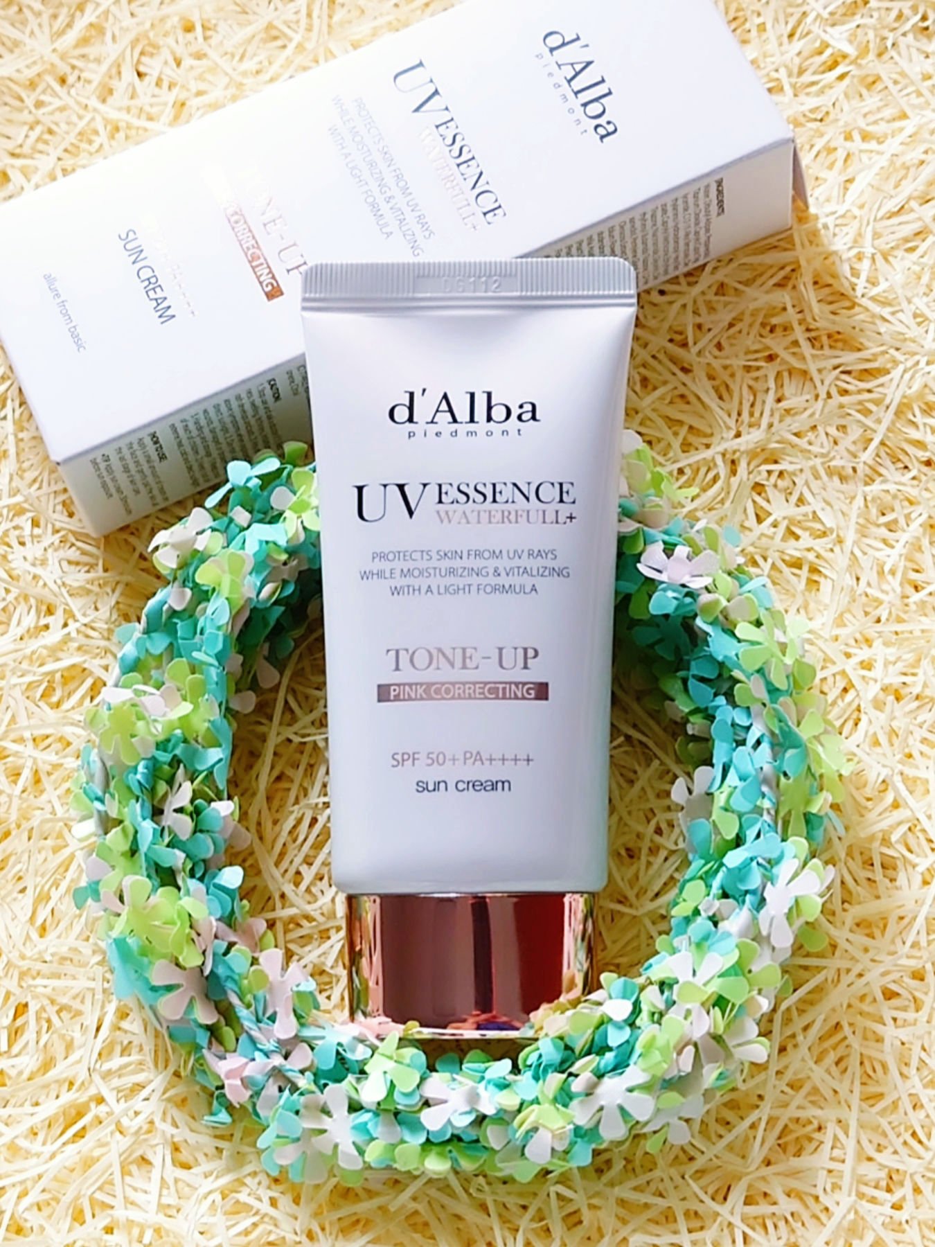 ウォータフルトーンアップサンクリーム/ダルバ/日焼け止めクリームを使ったクチコミ（1枚目）