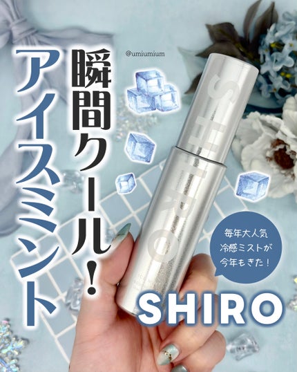 アイスミント ボディミスト エクストラクール/SHIRO/香水(その他)を使ったクチコミ(1枚目)