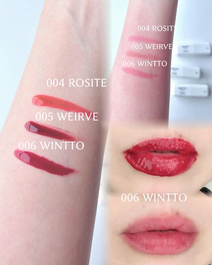 リップティーク/oiad/口紅を使ったクチコミ(4枚目)