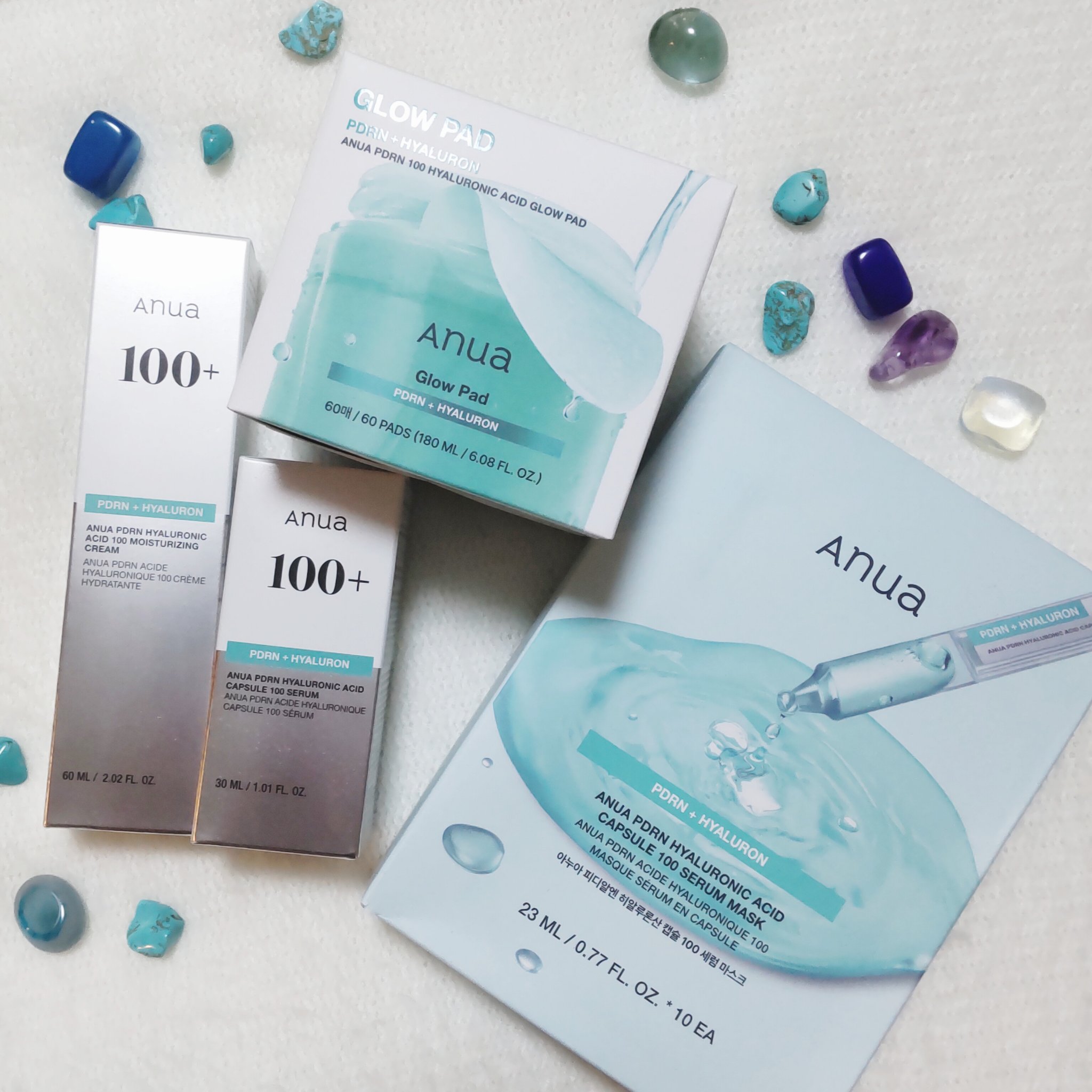 PDRN100ヒアルロン酸グロウパッド/Anua/トナーパッドを使ったクチコミ（1枚目）