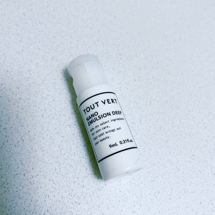 ナノエマルジョン ディープ/TOUT VERT/乳液を使ったクチコミ(1枚目)