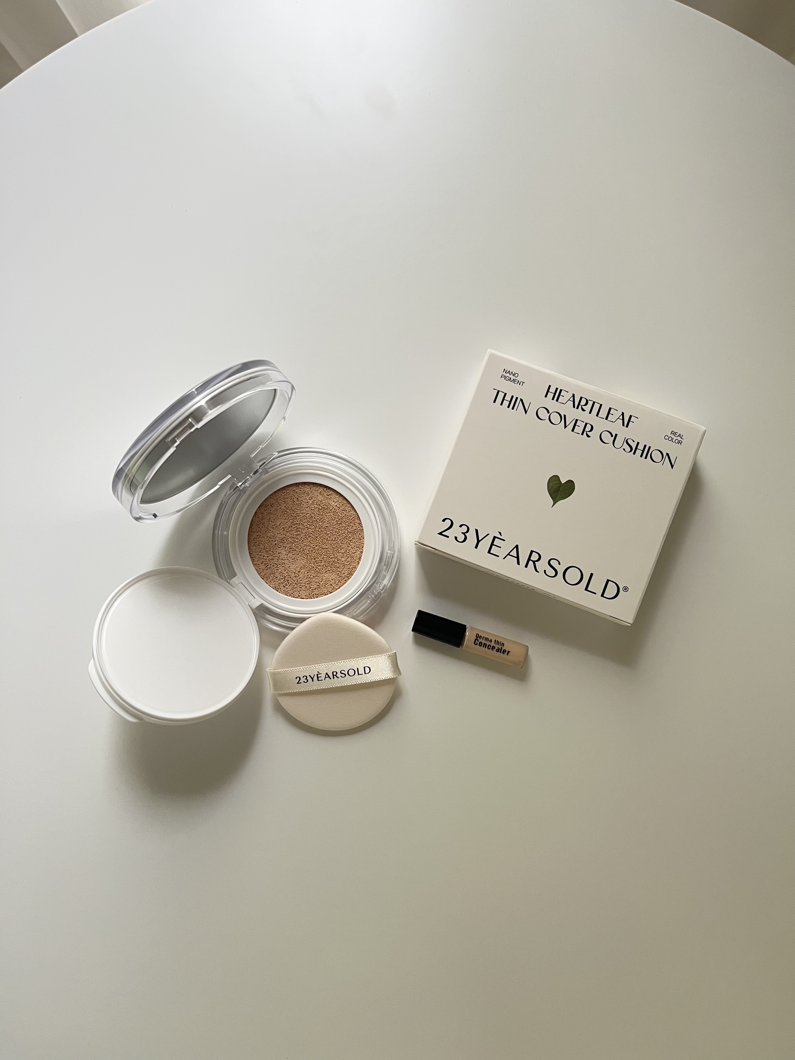 ハートリーフシーンカバークッション/23years old/クッションファンデーションを使ったクチコミ（1枚目）