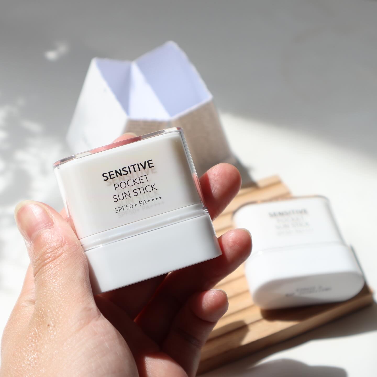 センシティブポケットサンスティック/SAM'U/日焼け止めスティックを使ったクチコミ（3枚目）