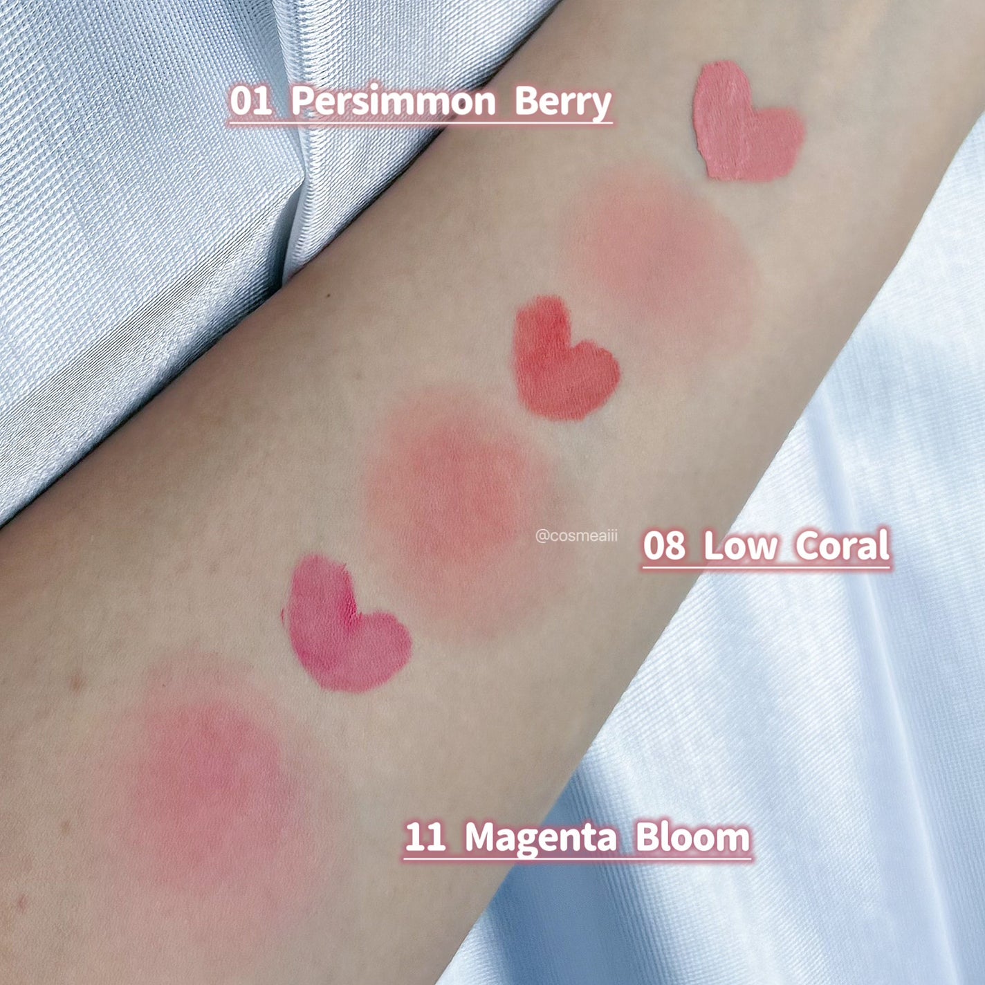 シルバーパース ムースクリーム リップ&チーク/oiad/ジェル・クリームチークを使ったクチコミ(5枚目)