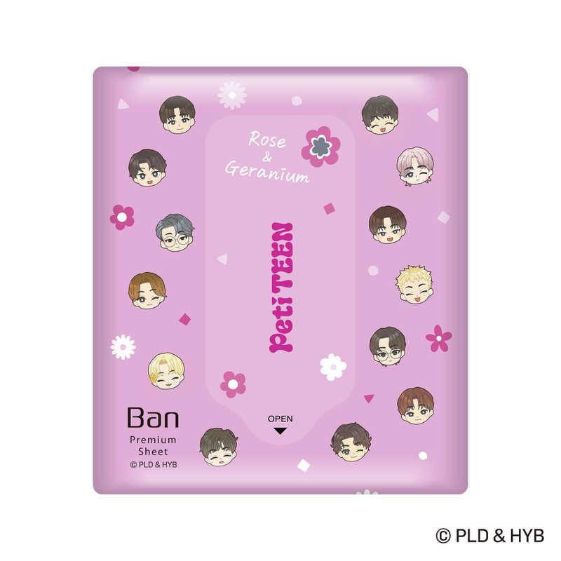 Ban Ban さっぱり感PREMIUMシート　クールタイプ ローズ＆ゼラニウムの香り