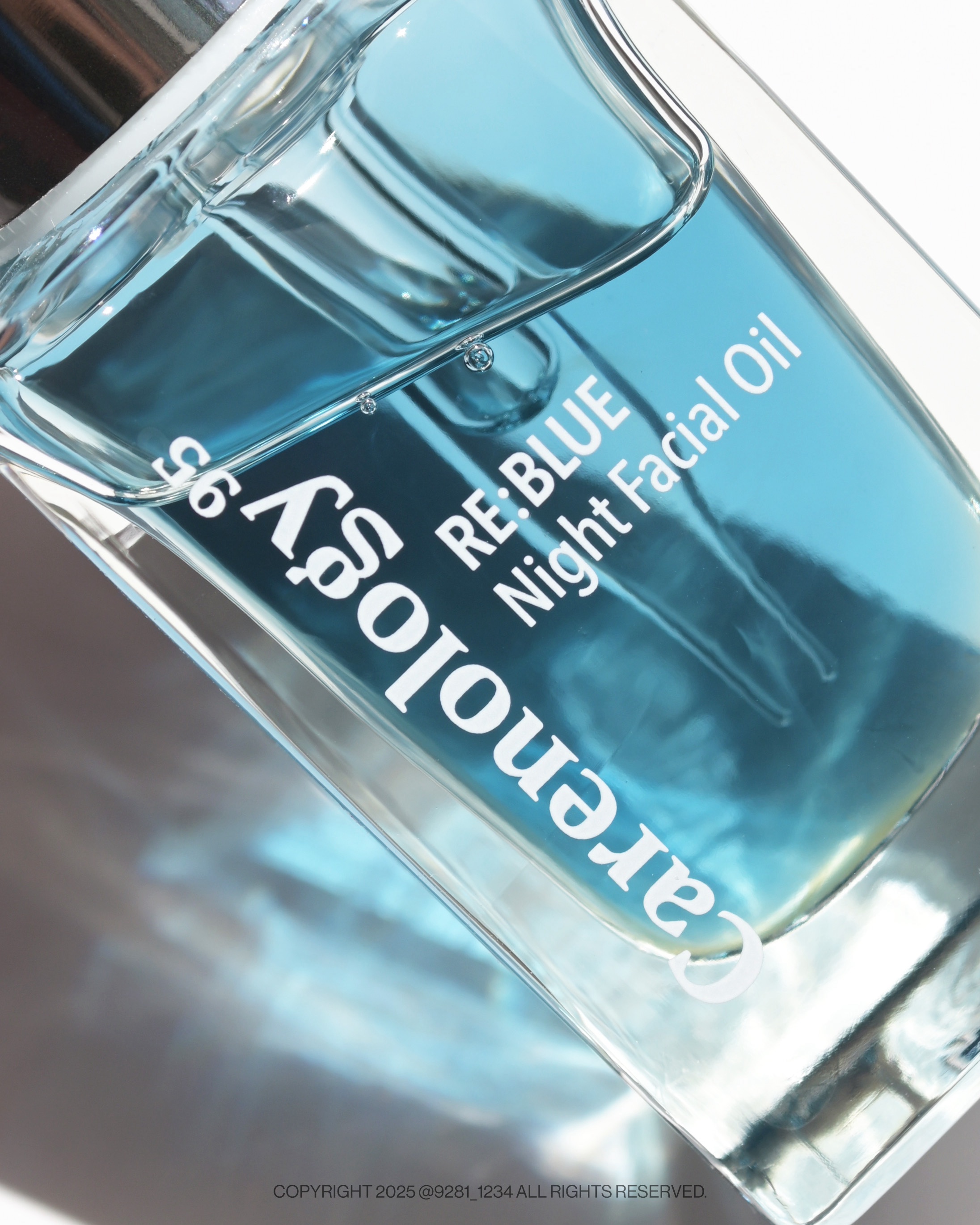 リブルーナイトフェイシャルオイル/Carenology95/美容液を使ったクチコミ（2枚目）