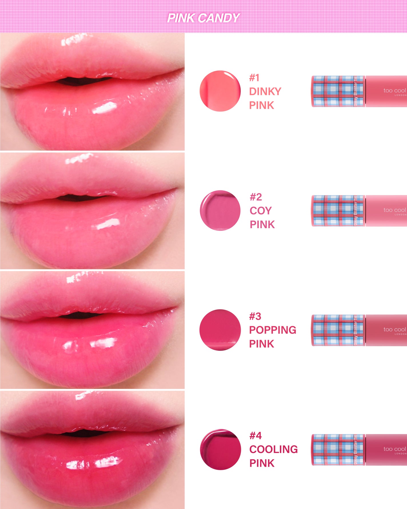 グロッシーブラスターティント/too cool for school/リップティントを使ったクチコミ(3枚目)