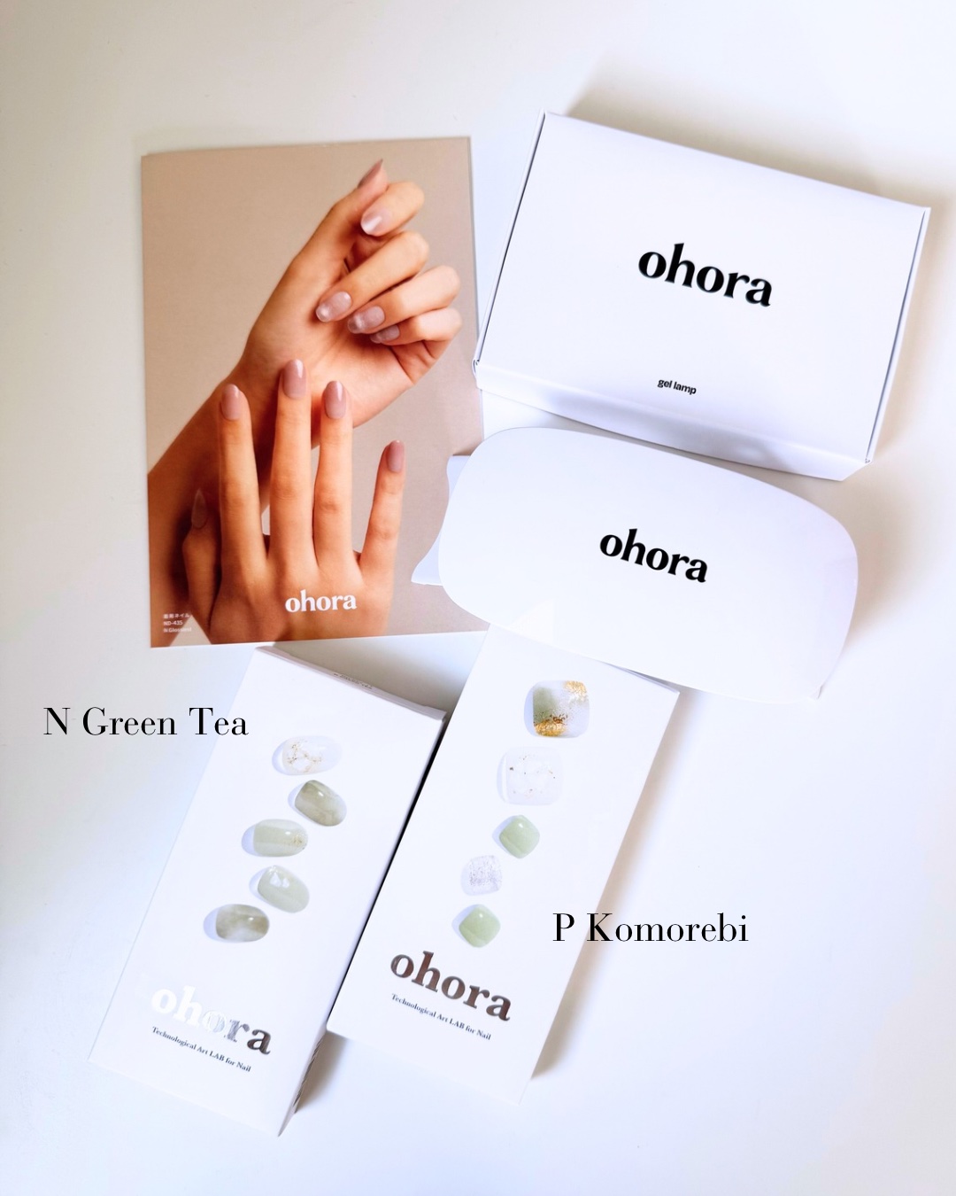 セミキュアジェルネイル（ハンド）/ohora/ネイルシールを使ったクチコミ（1枚目）