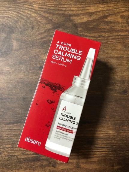 エーキュアトラブルカーミングセラム/obsero/美容液を使ったクチコミ(5枚目)