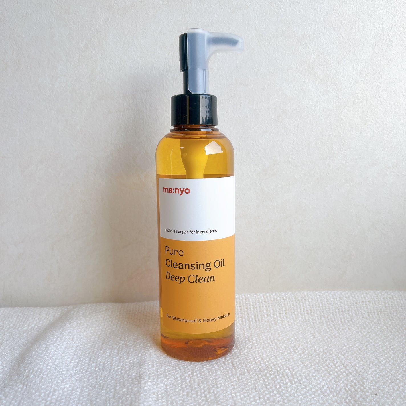 ピュアクレンジングオイル ディープクリーン/manyo/オイルクレンジングを使ったクチコミ(1枚目)