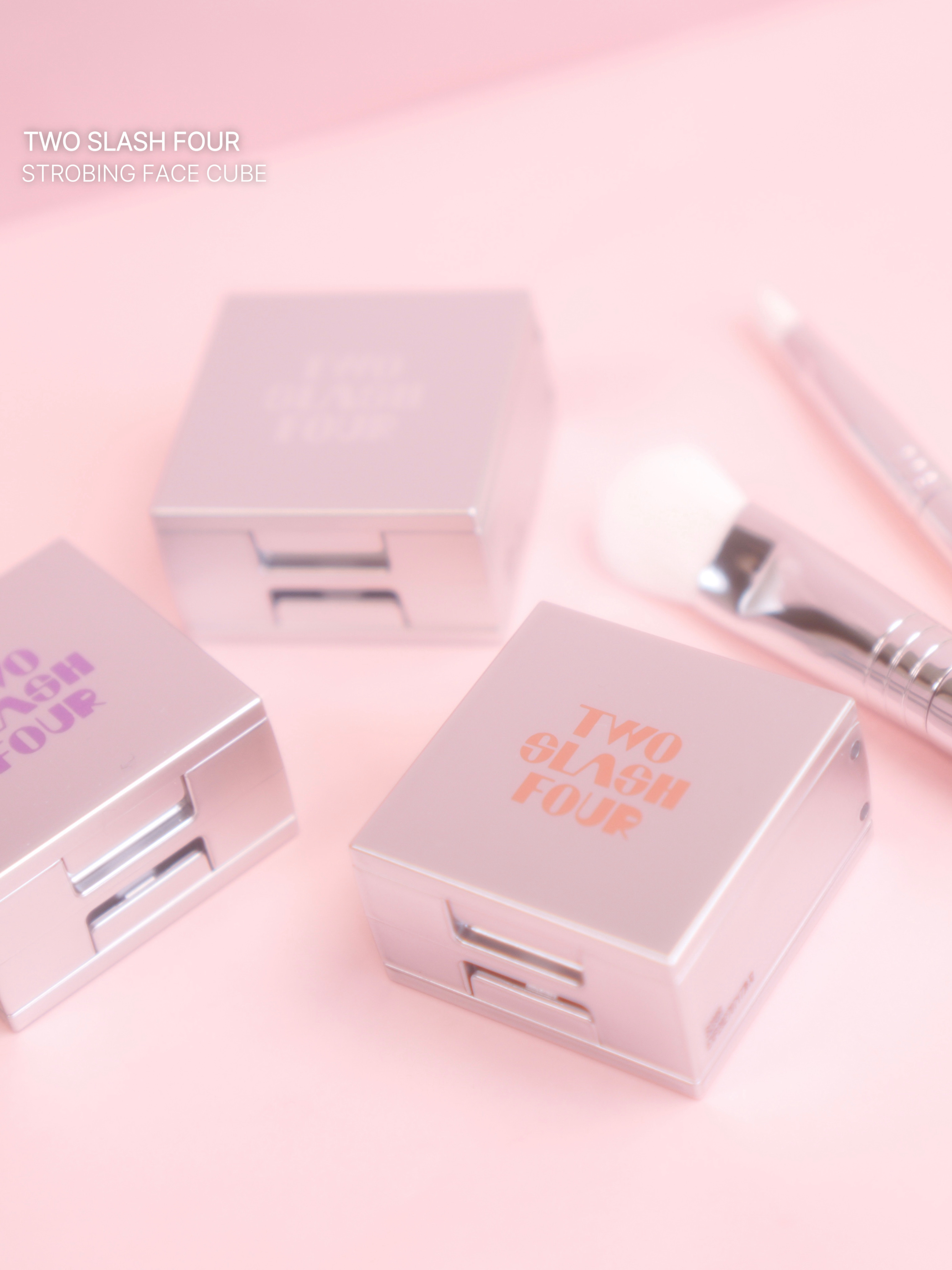 ストロビングフェイスキューブ/TWO SLASH FOUR/ハイライトを使ったクチコミ（2枚目）