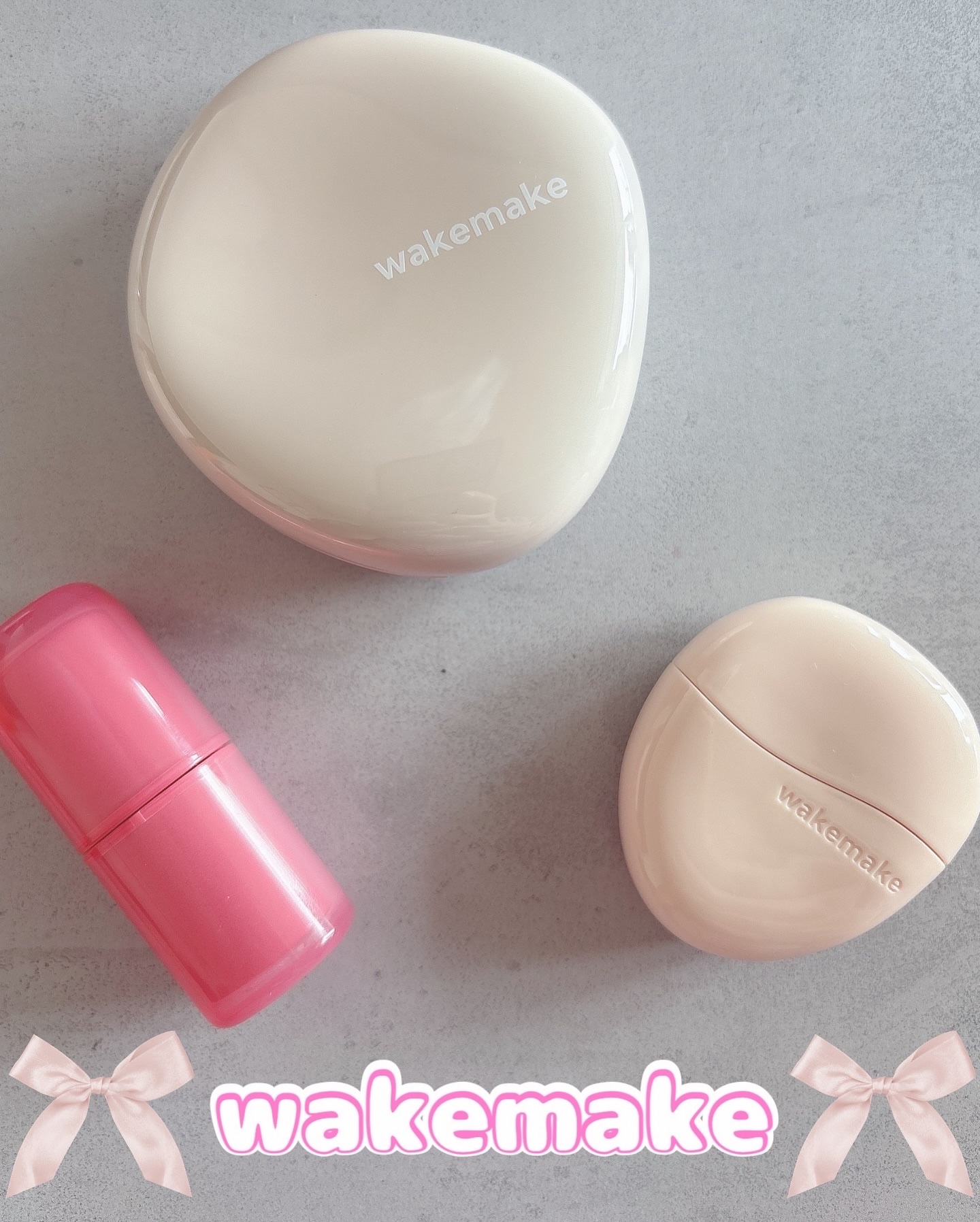 ウォータフルグロウティント/wakemake/リップティントを使ったクチコミ（1枚目）