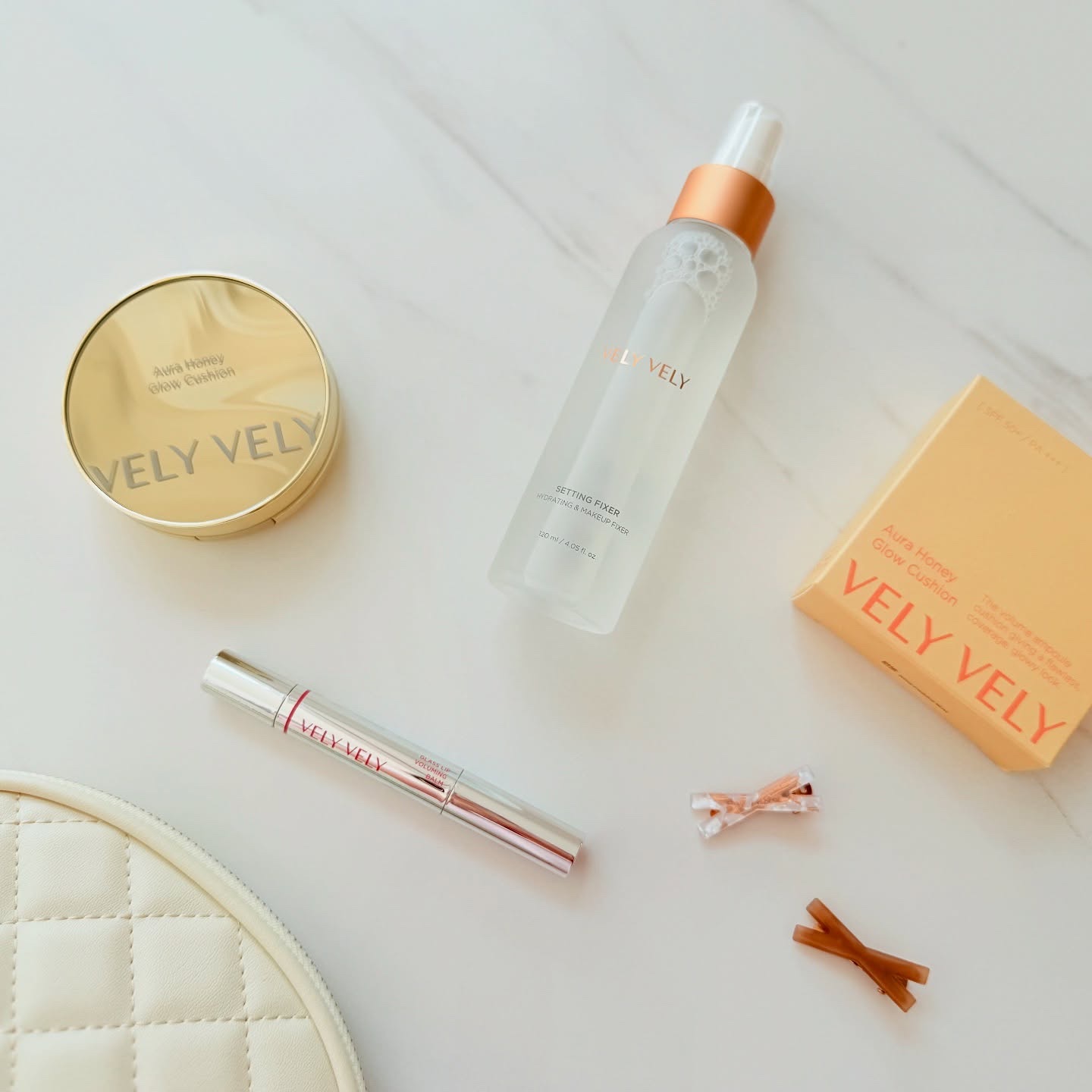 はちみつツヤ肌クッションファンデ/VELY VELY/クッションファンデーションを使ったクチコミ（1枚目）