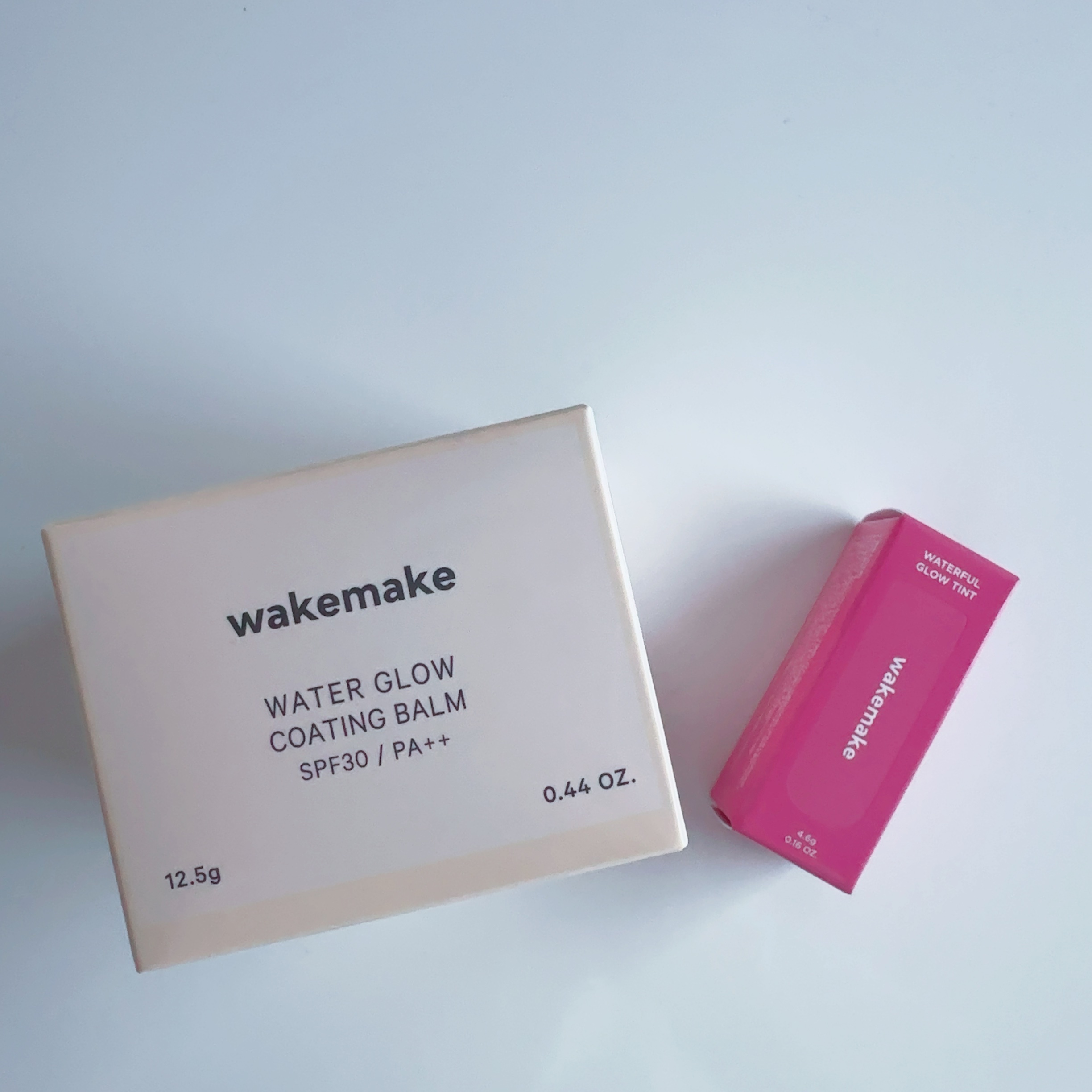 ウォータフルグロウティント/wakemake/リップティントを使ったクチコミ（2枚目）