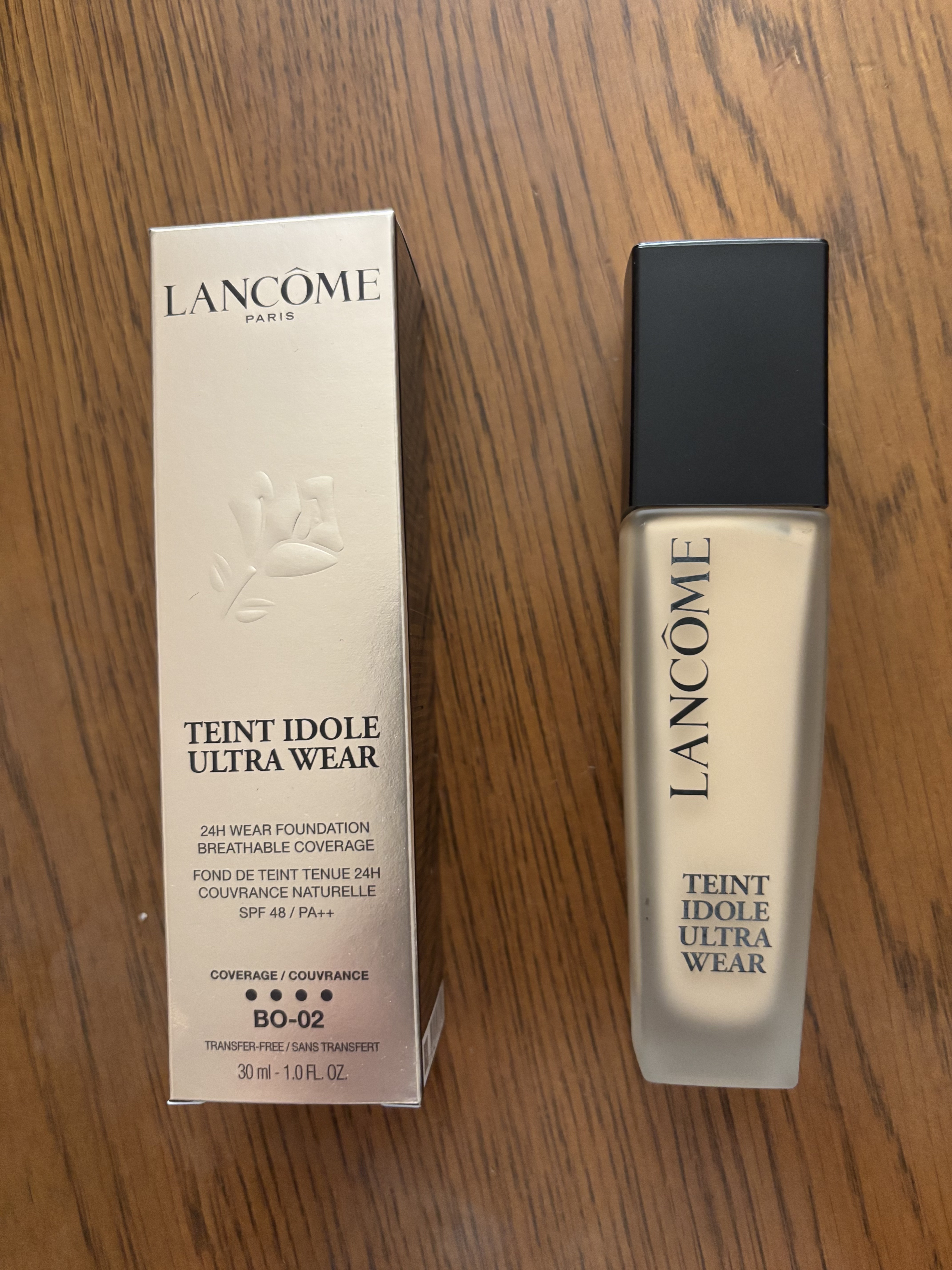 タンイドル ウルトラ ウェア リキッド N/LANCOME/リキッドファンデーションを使ったクチコミ（1枚目）