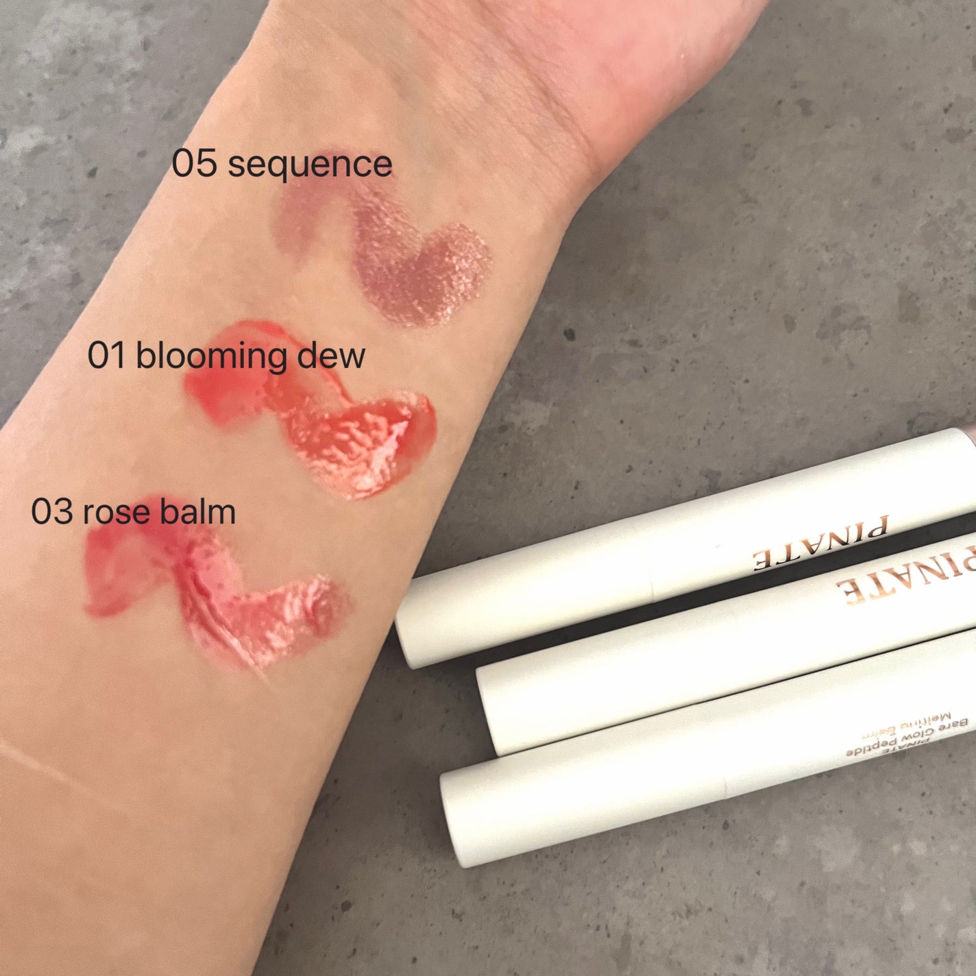 melting blam/PINATE/口紅を使ったクチコミ(2枚目)