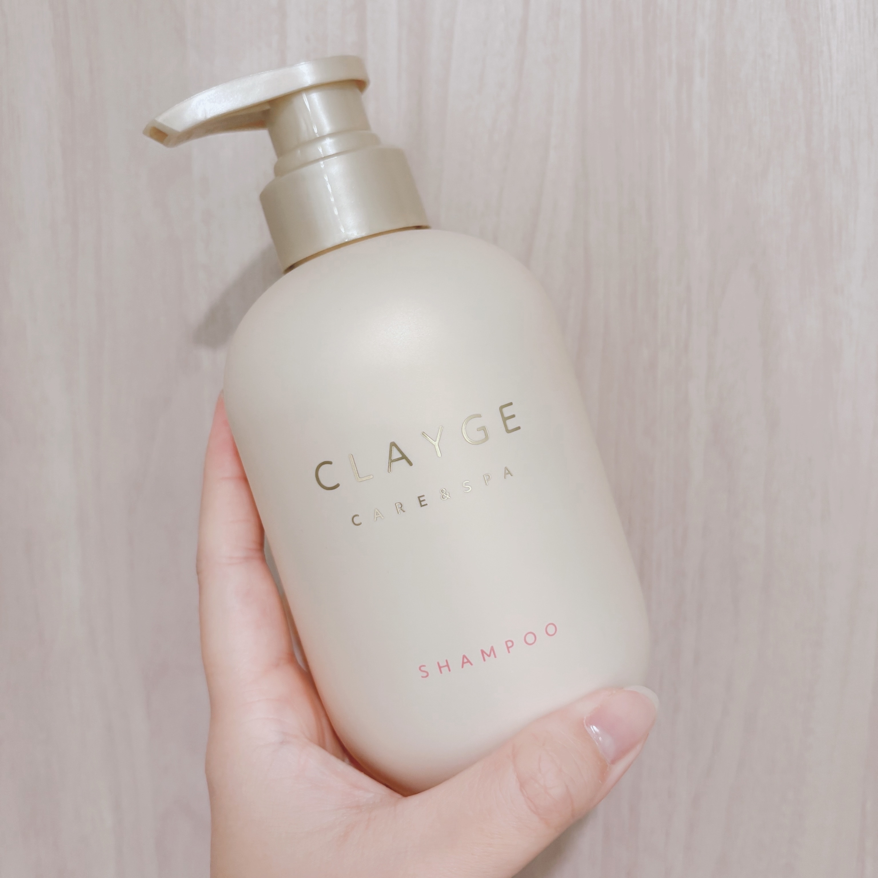 シャンプー／トリートメント M シャンプーボトル 500ml/CLAYGE/市販シャンプーを使ったクチコミ（1枚目）