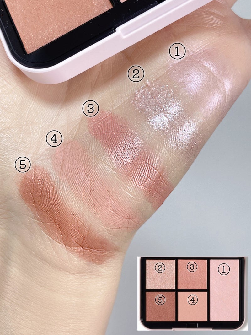 フェイススタイリスト n/SNIDEL BEAUTY/アイシャドウパレットを使ったクチコミ（2枚目）