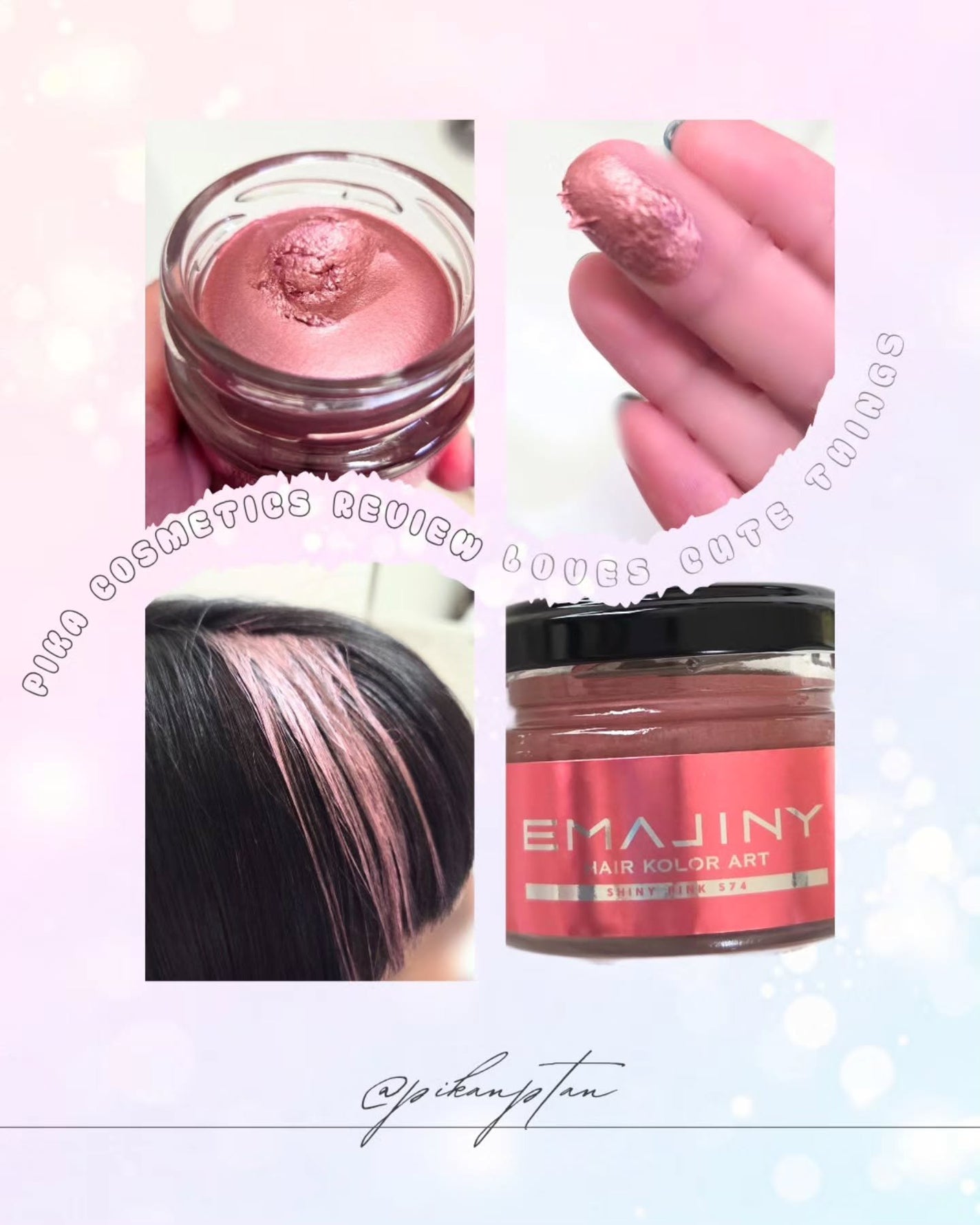 EMAJINY ヘアカラーアートワックス/EMAJINY/ヘアワックス・クリームを使ったクチコミ(2枚目)