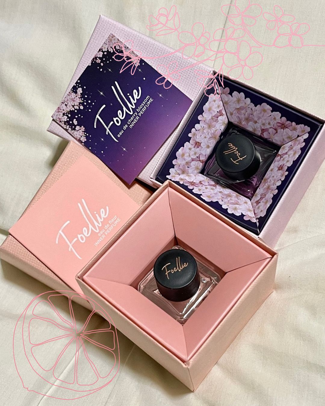 フォエリー インナーパフューム シトラスフルールの香り/Foellie/香水(その他)を使ったクチコミ（2枚目）