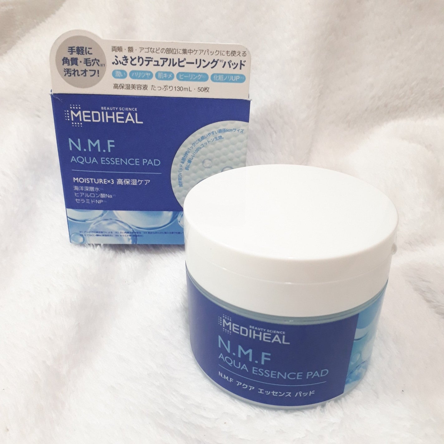 N.M.Fアクアエッセンスパッド/MEDIHEAL/トナーパッドを使ったクチコミ(1枚目)