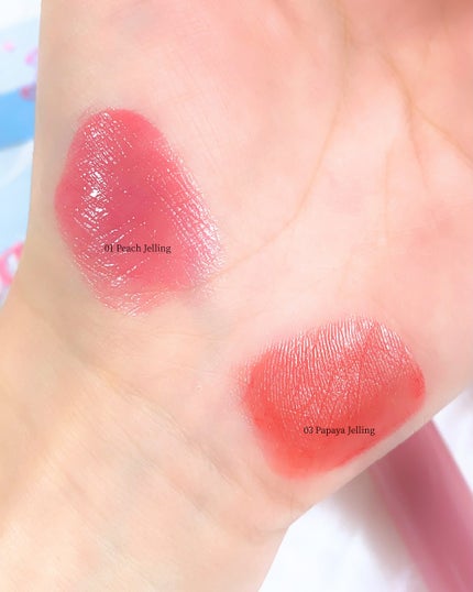 ハートゼリングティント/YNM/リップティントを使ったクチコミ(5枚目)