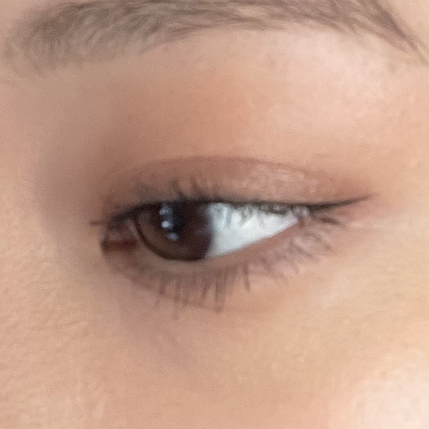 「密着アイライナー」しなやか筆リキッド/デジャヴュ/リキッドアイライナーを使ったクチコミ（2枚目）