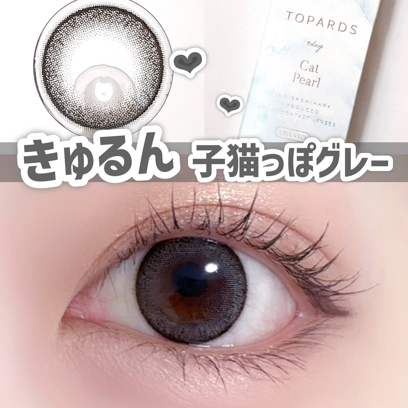 TOPARDS 1day/TOPARDS/ワンデー(1DAY)カラコンを使ったクチコミ(1枚目)
